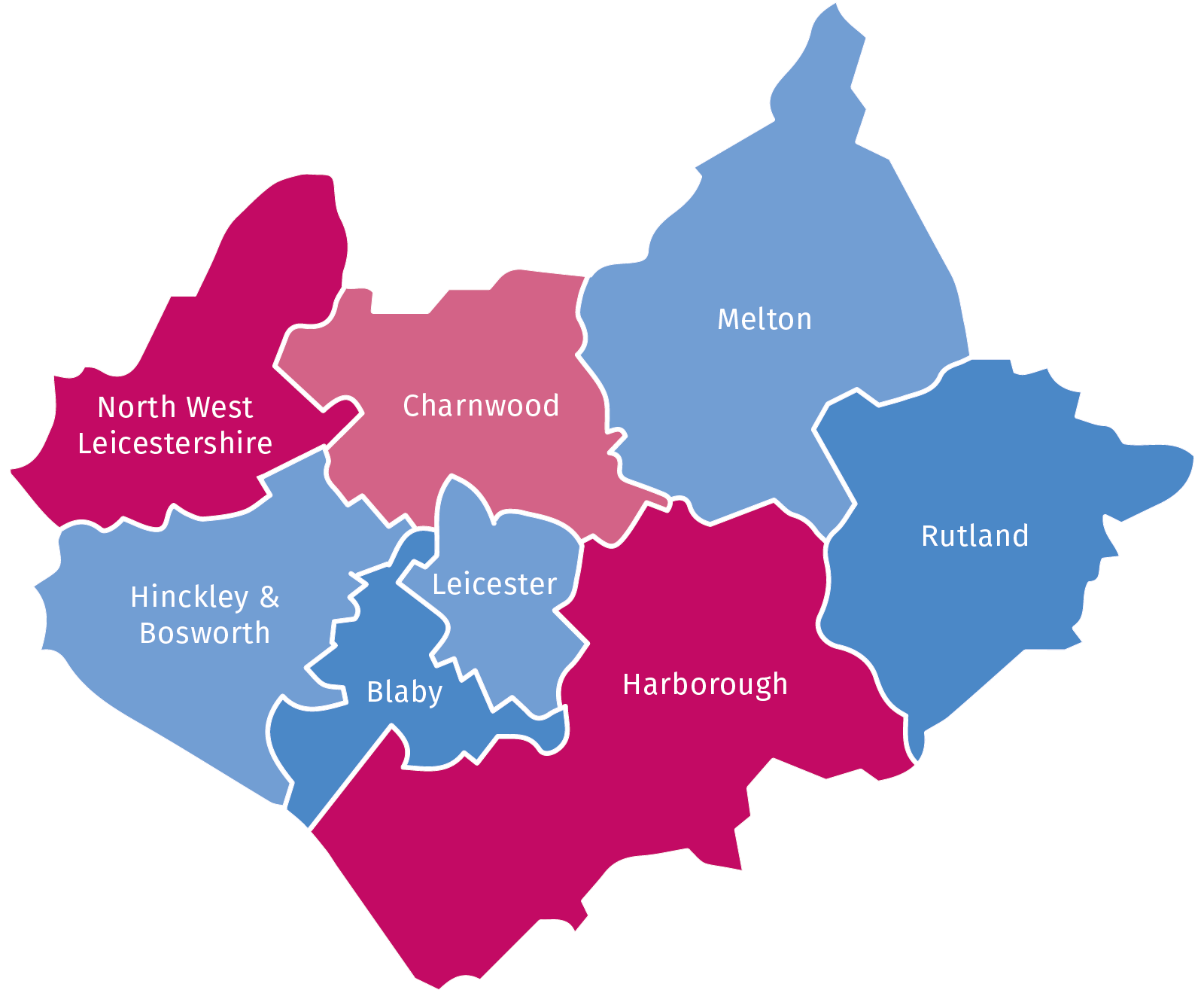 Girlguiding Leicestershire Map